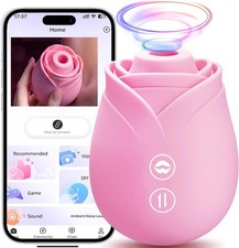 Juguete Sexual De Rosa Vibrador Con Succi n Consolador Para Mujeres Parejas