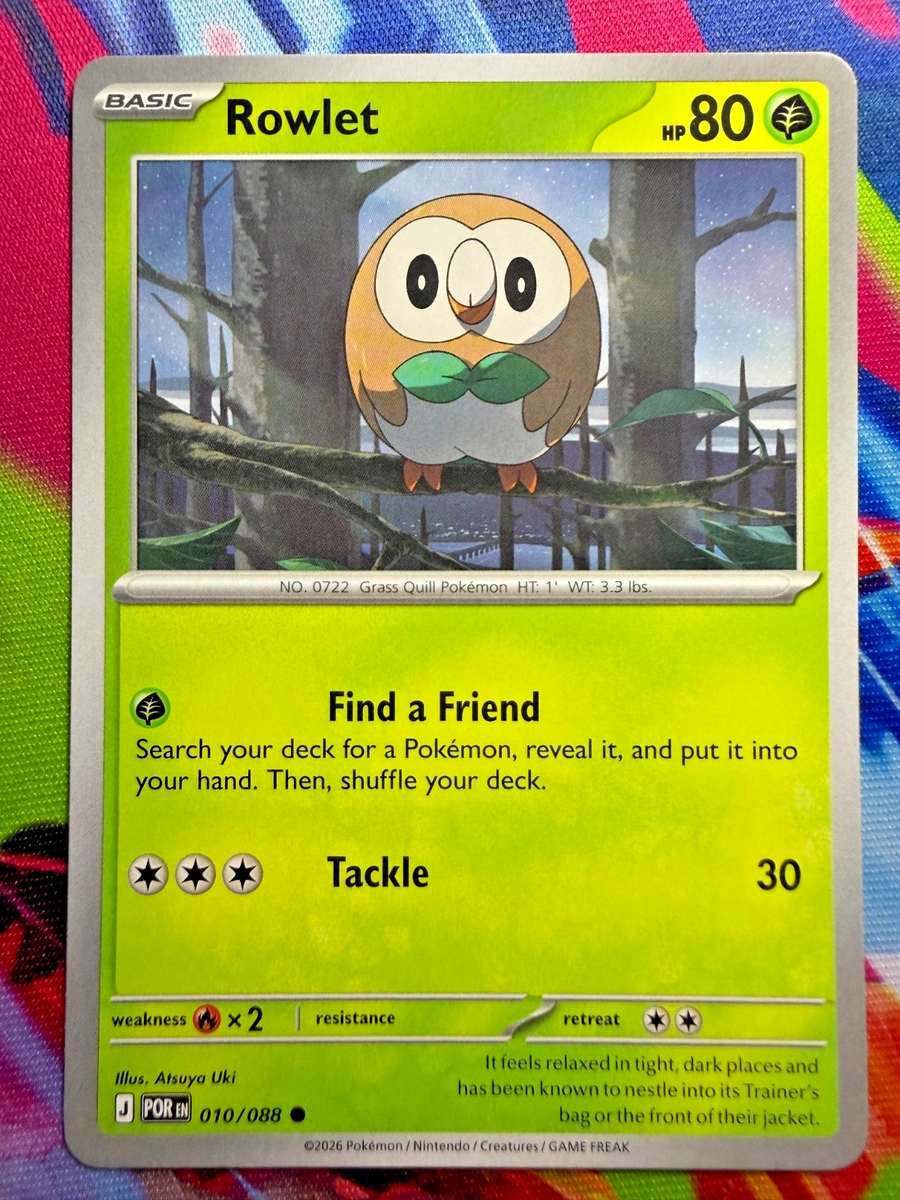 Rowlet 010/088 Me03: Perfect Order Regular