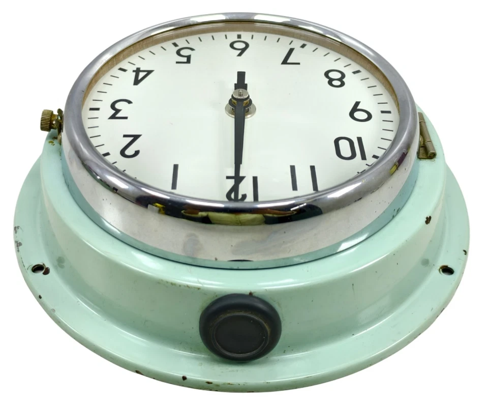 Reloj Citizen NTS-2S NHE DC24V Esclavo Barco Maestro Cronómetro Marino Montaje en Pared Foto 4 de 4