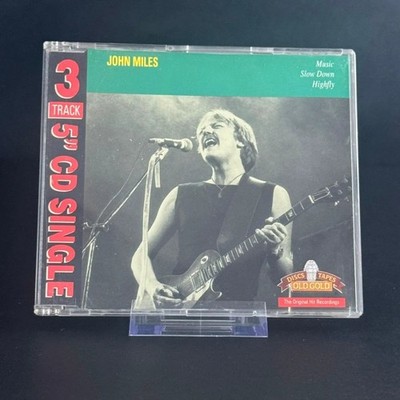 John Miles - Music / Slow Down / Highfly (1991) - 3 Track CD - Zustand Sehr Gut