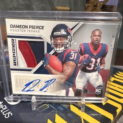 Panini 2022 Rookies & Stars Dameon Pierce Dress for Success DS-DP RC Auto