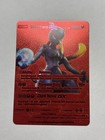 Mewtwo GX Red Foil Fan Art Display Card Dark Nova 300 HP NM