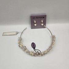 Jon Richard Tiara & Earring set 1692 Wedding Prom Evening Bridal Diamante