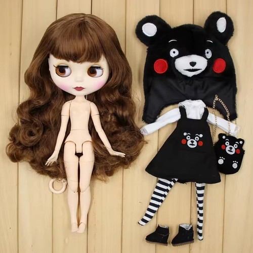 Blythe Puppe mit Kleidung Schuhe mattes Gesicht Sammlerstück Fabrik Spielzeug Mode Outfit - Bild 4 von 24