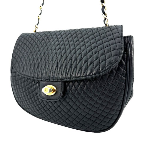 バッグ Bally shoulder bag y2k archive Bally Leather Shoulder Bag Black y2k archive 12a | eBay