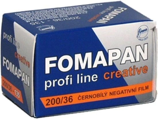 FOMA Pan 200 135/36 Kleinbildfilm Schwarz/weiß 1 Film