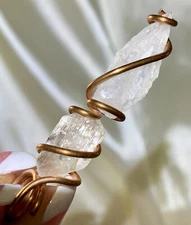 GORGEOUS SACRED NEW JERUSALEM QUARTZ DANBURITE DIVINE ANGEL HOLY SPIRIT CRYSTAL