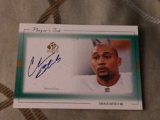 (1999) *CHARLIE BATCH* SP Authentics Player's Ink* Rookie* Lions* Autographed!🔥