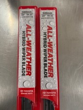 2016-2023 TOYOTA TACOMA FRONT WIPER BLADES GENUINE TOYOTA REPLACEMENTS 2PC NEW