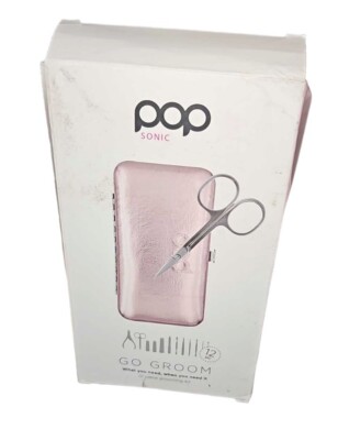 Pop Sonic 12-Piece Portable Go Groom Kit - Pink NIB Retail $39.99