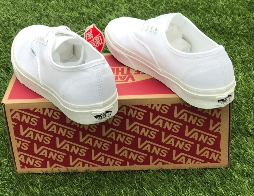 White vans cheap sandals