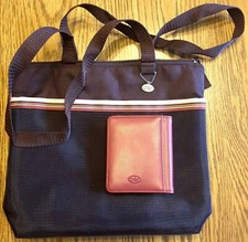 Creative Memories Mini Picfolio Wallet Photo Album Burgundy  Pink  Bag Purse