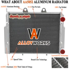 Aluminum Radiator For Polaris RZR 800/RZR800S RZR 4 800 Ranger RZR 570 2007-2017