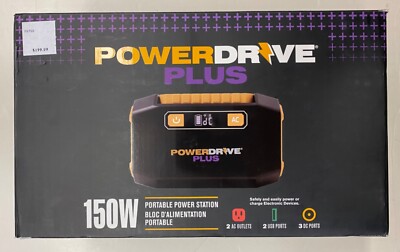 RoadPro PowerDrive Plus 150W Portable Power Station (PS150)