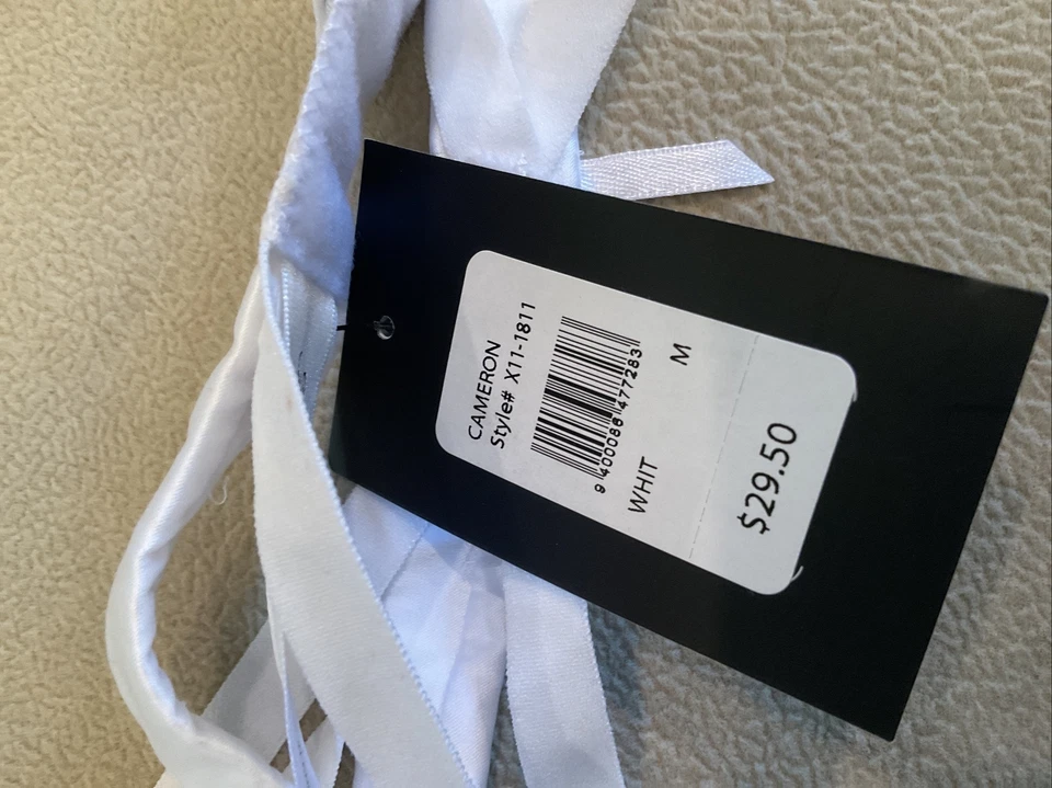 Sexy Frederick Of Hollywood Cameron Encaje Blanco Nuevo con Etiquetas Mediano Nupcial Luna de Miel Foto 4 de 4