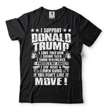 Trump 2024 Tee Shirt Republican US president Donald Trump re-election Tee Shirt