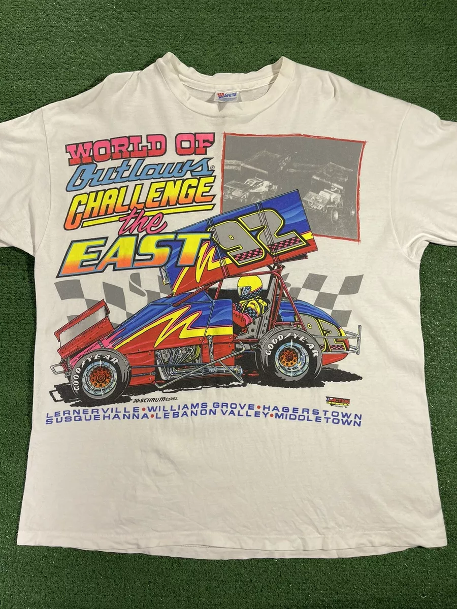 90s WMB Racing Design T-Shirt-