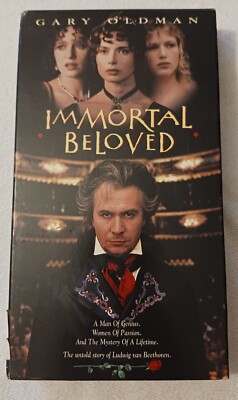 Immortal Beloved VHS Movie (1994, Columbia Pictures) Starring Gary Oldman TESTED