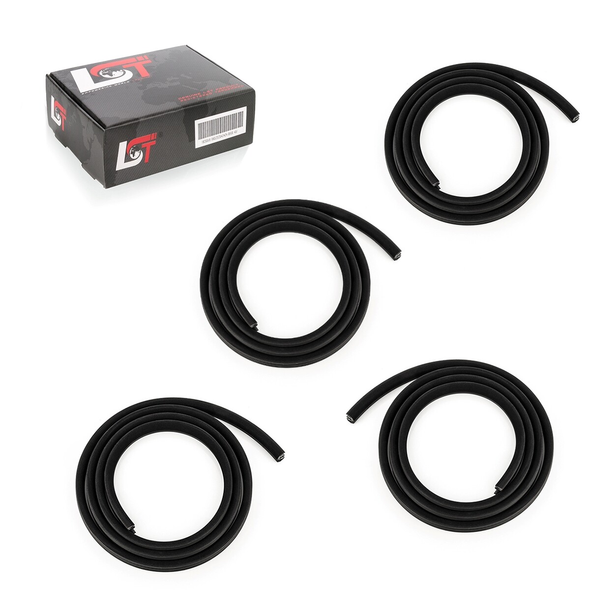4x Rubber Seal Door Seal Front Rear for BMW 5 Series E60 E61