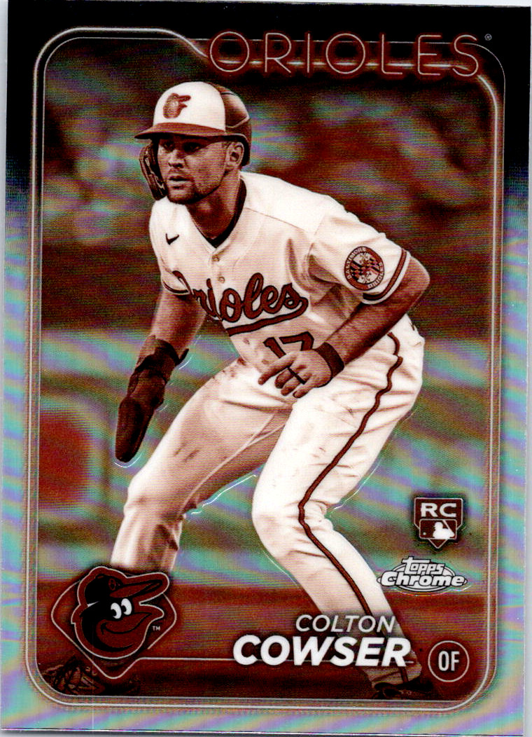2024 Topps Chrome - Sepia Refractor #278 Colton Cowser (RC)
