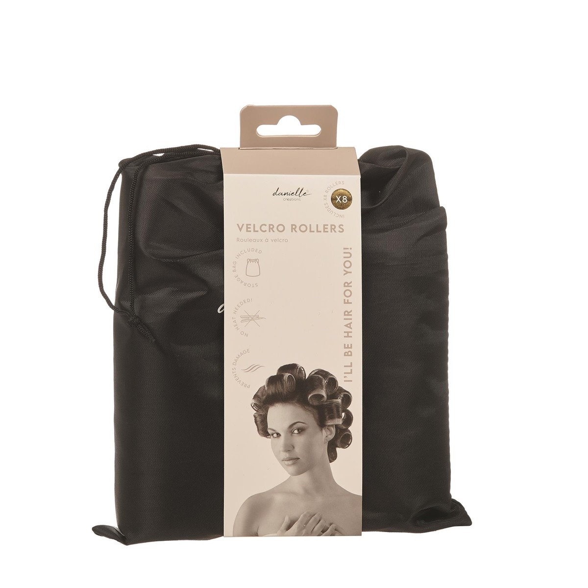 Self Grip Rollers Pack Tools Heat Free Hair Curling Volume