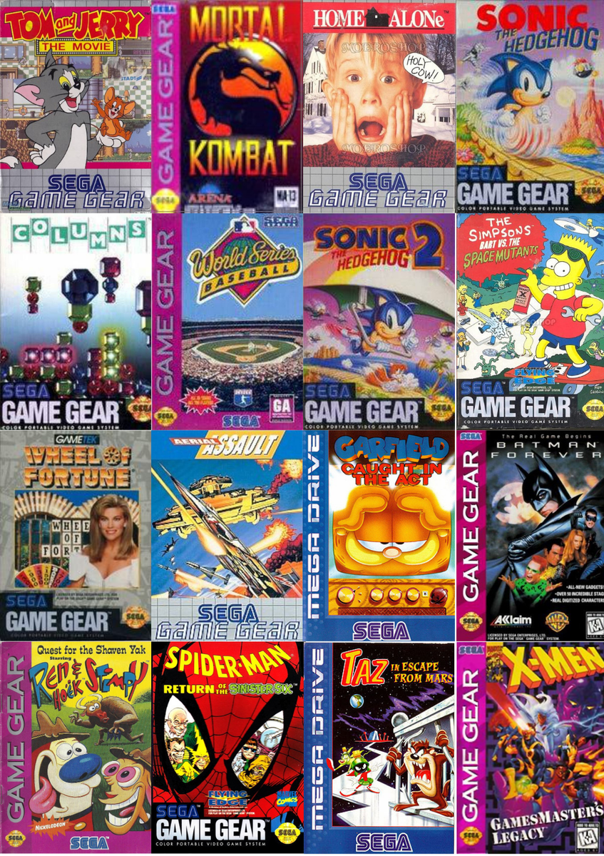 Lot of various Sega Game Gear games, select one or combine with
