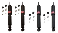 Front and Rear KYB Excel-G Shock Absorbers Kit for Ford E-150 E-250 2007