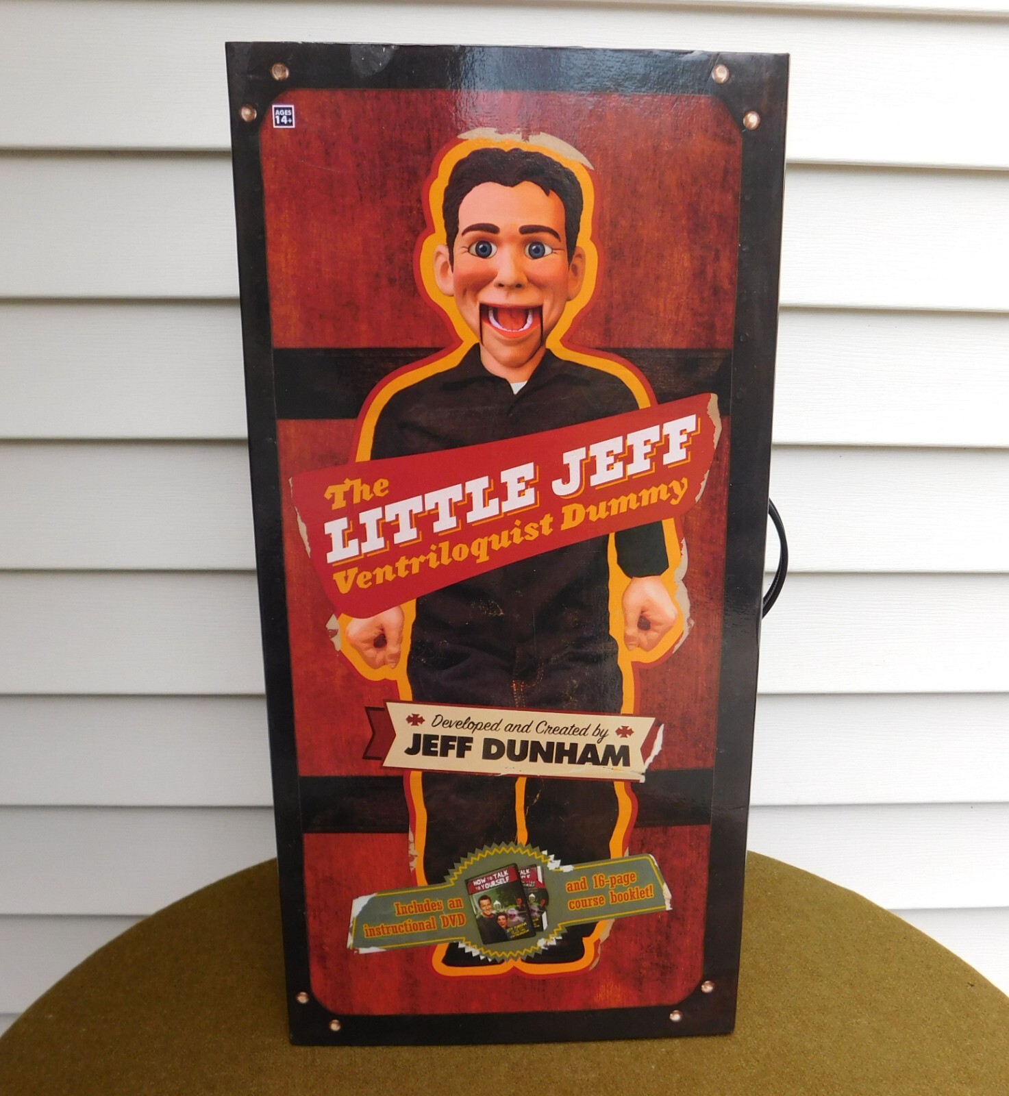 2011 NECA JEFF DUNHAM LITTLE JEFF VENTRILOQUIST DUMMY IN BOX WITH DVD