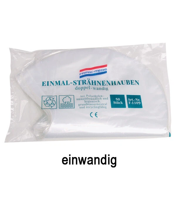 Fripac Medis Einmal-Strähnenhaubeben 50-er Beutel
