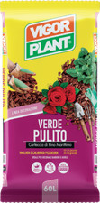 VIGORPLANT  CORTECCIA DI PINO MARITTIMO PEZZATURA 15-25 MM VERDE PULITO 60LT