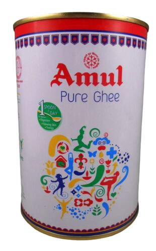 Amul Pure Ghee Desi Makhan 1l Clarified Butter Cooking Oil Fry Food ...