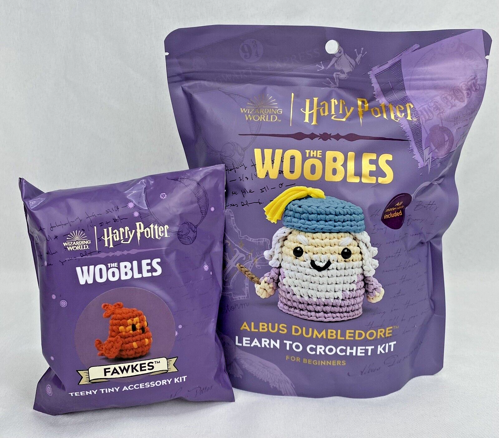 Harry Potter The Woobles kit crochet avec crochet pour débutants