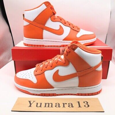Nike Dunk High SP Syracuse Orange Blaze DD1399-101 Men's Nike Dunk High SP Syracuse Orange Blaze DD1399-101 Men's