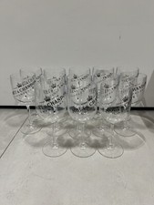 Set of 13 Moet & Chandon Wine Champagne Clear Plastic Cup Glasses
