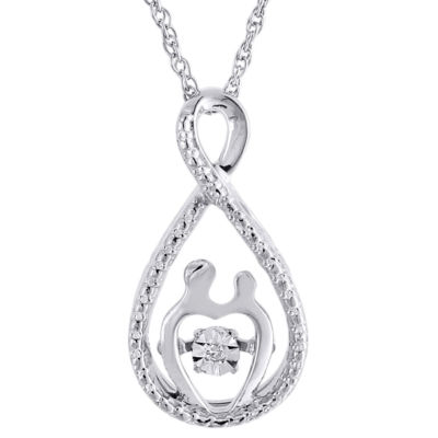 mother daughter diamond necklace