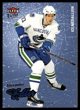 2008-09 FLEER ULTRA ICE MEDAILLION Alexander Edler /100 Vancouver Canucks #198