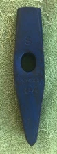 VINTAGE WARWOOD 3 LB. 6.6 OZ. STRAIGHT PEEN No. 1 & 1/2 HAMMER HEAD STAMPED: S
