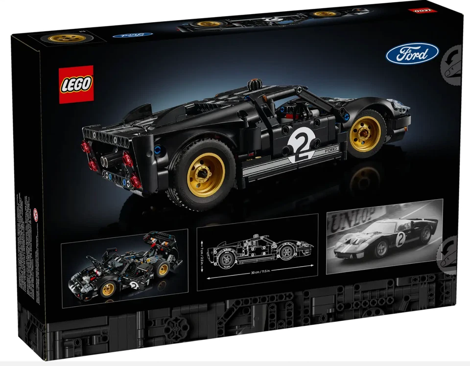 LEGO #42223: 1966 Ford GT40 MKII Race Car: Brand New in Box! PREORDER - Image 4 of 4
