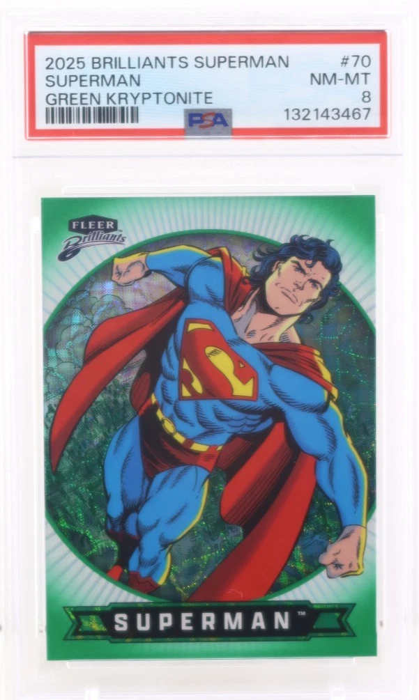Superman Professional Sports Authenticator (PSA) Collectable