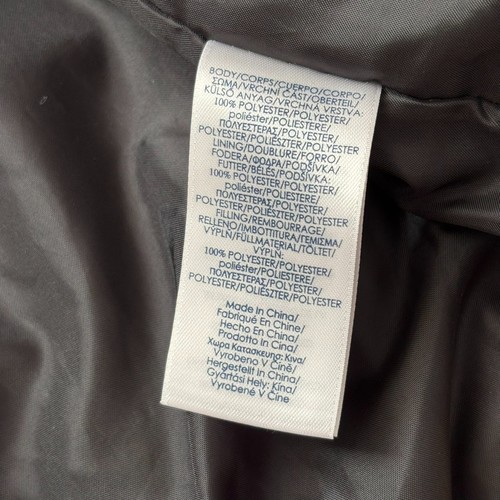 Chaps Puffer Vest Men's L Black Tall Full Zip Pockets Sleeveless Logo - Picture 10 of 16