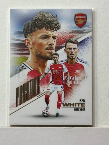 2024-25 Futera Club FX Arsenal Prestige Gold #03 Ben White 05/14