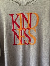 QVC Ben de Lisi "Kindness" Jumper - Size Large - Beige