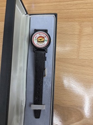 McDonald's Hot Hamburger Champion Watch From Hamburger University Vintage