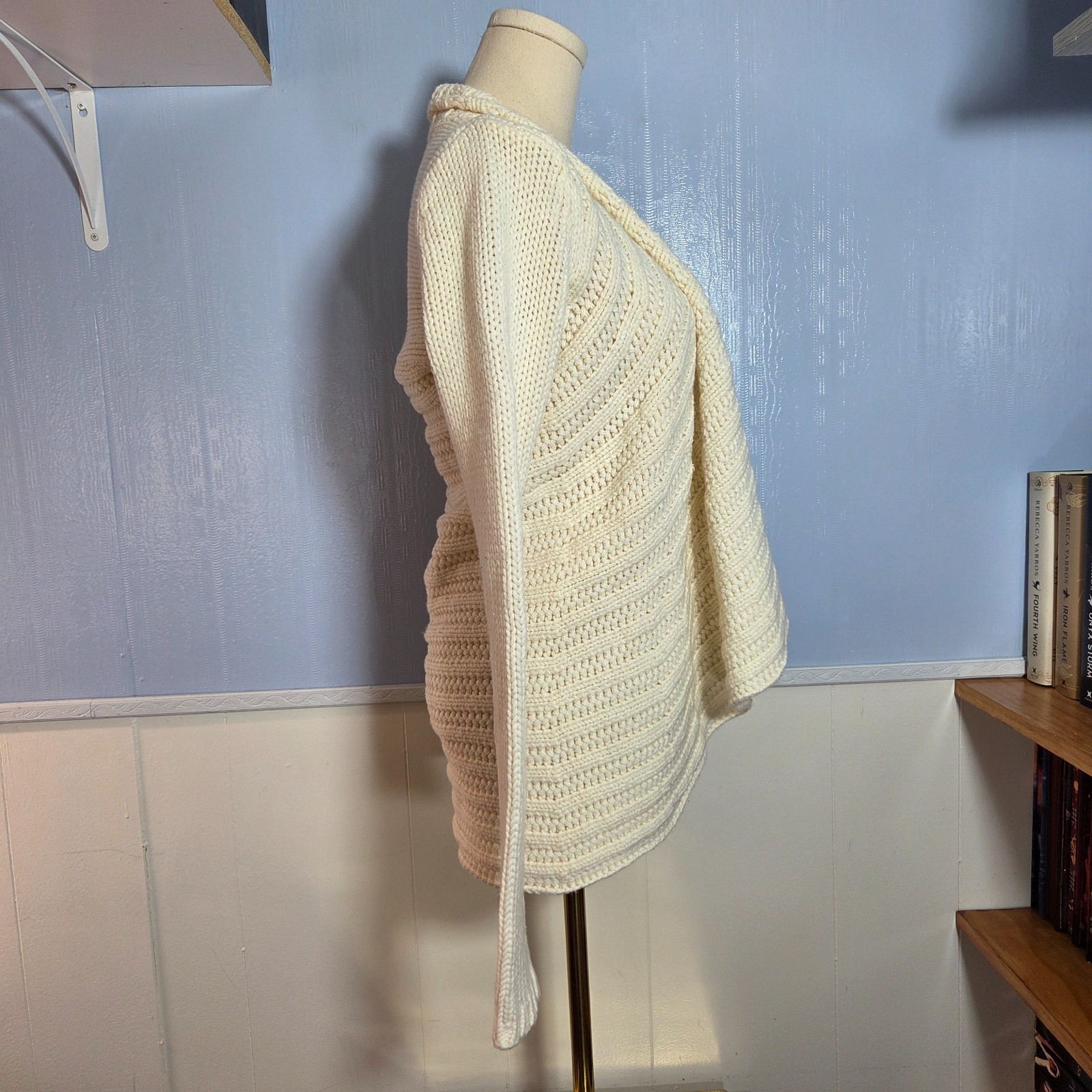 Express Design Studio Extra Small White Tight Kni… - image 4