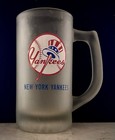 NY Yankees Souvenir Cup Glass Lot 3D Holographic Stadium Cup Frosted Beer Glass — photo 2