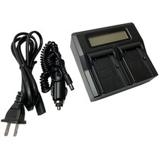 LCD Dual Rapid Battery Charger for GEB-221 GEB-211 ATX1230 Piper 100 200
