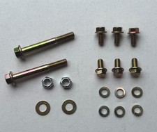 Chevy Engine Mount Bolt Kit Sbc 350 283 327 383 Chevrolet Bolts Grade 8 Yellow