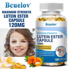 Lutein Zeaxanthin Softgels Support Health Eyes Vision Reduce Eye Strain Fatigue