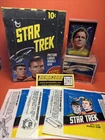 1976 Topps STAR TREK Original TV - 88 Gum Card Set 22 Stickers 3x Wrappers & Box