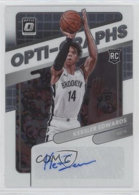 2021-22 Panini Donruss Optic Opti-Graphs /99 Kessler Edwards #OG-KEW Auto 18er